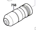 Mandrin automatique à changement rapide pour BOSCH PBH 240 RE